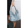 Torebka Damska Listonoszka Worek Shopper Duża Torba na Ramię SR56 Niebieska