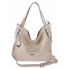 Torebka Damska Listonoszka Worek Shopper Modna Torba na Ramię SR56 Beżowa