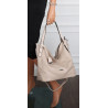 Torebka Damska Listonoszka Worek Shopper Modna Torba na Ramię SR56 Beżowa