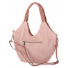 Torebka damska worek shopper na ramię duża pajemna casual CC6701 Różowa