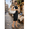 Torebka damska worek shopper na ramię duża pajemna casual CC6701 Szara