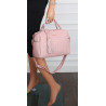 Torebka damska kuferek listonoszka pojemna na ramię casual CH2171 Różowa