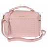 Torebka damska kuferek listonoszka pojemna na ramię casual CH2171 Różowa