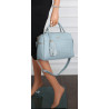 Torebka damska kuferek listonoszka pojemna na ramię casual CH2171 Niebieska