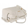 Torebka damska kuferek listonoszka pojemna na ramię casual CH2171 Beżowa