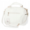 Torebka damska kuferek listonoszka pojemna na ramię casual CH2171 Biała