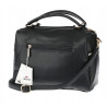 Torebka damska kuferek listonoszka pojemna na ramię casual CH2171 Czarna