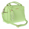 Torebka damska kuferek listonoszka pojemna na ramię casual CH2171 Zielona