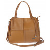 Torebka damska shopper worek pojemna na ramię torba modna CC6682 Brązowa