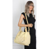 Torebka damska shopper worek pojemna na ramię torba modna CC6682 Żółta