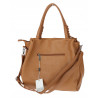 Torebka damska shopper worek pojemna na ramię torba modna CC6682 Brązowa