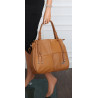 Torebka damska shopper worek pojemna na ramię torba modna CC6682 Brązowa