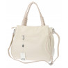 Torebka damska shopper worek pojemna na ramię torba modna CC6682 Beżowa