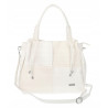 Torebka damska shopper worek pojemna na ramię torba modna CC6682 Biała