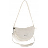 Torebka damska listonoszka półksiężyc modna na ramię torba 5817 Beżowa