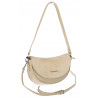 Torebka damska listonoszka półksiężyc modna na ramię torba 5817 Beżowa