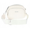 Torebka damska listonoszka mała pojemna na ramię torba casual RS3493 Biała
