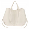 Torebka damska shopperka łódka pojemna na ramię duża torba RS5019 Beżowa