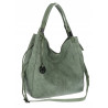 Tommasini Torebka Damska Listonoszka Duża Torba Shopper Worek 2692 Zielona