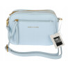 Torebka damska listonoszka pojemna na ramię torba casual 7056 Niebieska
