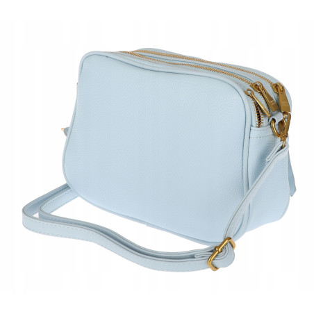 Torebka damska listonoszka pojemna na ramię torba casual 7056 Niebieska