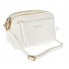 Torebka damska listonoszka pojemna na ramię torba casual modna 7056 Biała