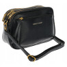 Torebka damska listonoszka pojemna na ramię torba casual modna 7056 Czarna