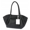 Torebka damska shopperka pojemna na ramię klasyczna torba RS5022 Czarna