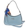 Torebka damska listonoszka kuferek klasyczna na ramię CH3360 Niebieska
