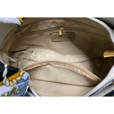 Torebka damska listonoszka kuferek klasyczna na ramię torba CH3360 Żółta