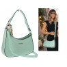 Torebka damska listonoszka kuferek klasyczna na ramię torba CH3360 Zielona