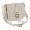 Torebka damska listonoszka pojemna na ramię klasyczna torba CC80733 Beżowa