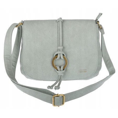 Torebka damska listonoszka pojemna na ramię klasyczna torba CC80733 Zielona