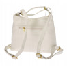 Torebka Damska Shopper Plecak Miejska 2w1 Worek na Ramię EC3165 Beżowa