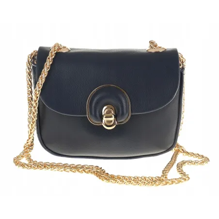 ERICK STYLE Torebka damska granatowa listonoszka kuferek H0968 D. Blue