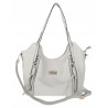 Torebka Damska Worek Shopper Torba na Ramię duża pajemna CH2163 Szara