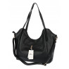 Torebka Damska Worek Shopper Torba na Ramię duża pajemna CH2163 Czarna