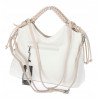 Torebka damska shopper pojemna listonoszka na ramię torba MC599 Biała