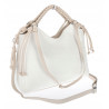 Torebka damska shopper pojemna listonoszka na ramię torba MC599 Biała