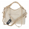 Torebka damska shopper pojemna listonoszka na ramię torba MC599 Beżowa