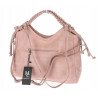 Torebka damska shopper pojemna listonoszka na ramię torba MC599 Różowa