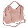 Torebka damska shopper pojemna listonoszka na ramię torba MC599 Różowa