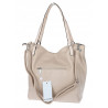Torebka Damska Listonoszka Worek Shopper Modna Torba na Ramię SR8257 Beżowa