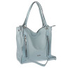 Torebka Damska Listonoszka Worek Shopper Torba na Ramię SR8257 Niebieska