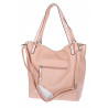 Torebka Damska Listonoszka Worek Shopper Modna Torba na Ramię SR8257 Różowa