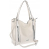 Torebka Damska Listonoszka Worek Shopper Modna Torba na Ramię SR8257 Beżowa