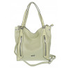 Torebka Damska Listonoszka Worek Shopper Torba na Ramię SR8257 Zielona