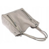 Torebka Damska Listonoszka Worek Shopper Modna Torba na Ramię SR8257 Szara