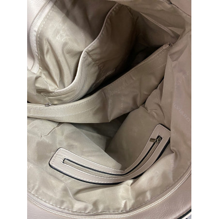 Torebka Damska Listonoszka Worek Shopper Modna Torba na Ramię SR8257 Szara