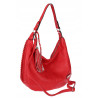 Torebka Damska Listonoszka Worek Shopper Torba na Ramię CH2214 Czerwona